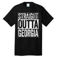 Straight Outta Georgia Ga State Tall T-Shirt