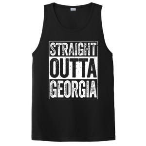 Straight Outta Georgia Ga State PosiCharge Competitor Tank