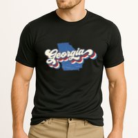 State Of Georgia Retro Logo Cooling Performance Crew T-Shirt