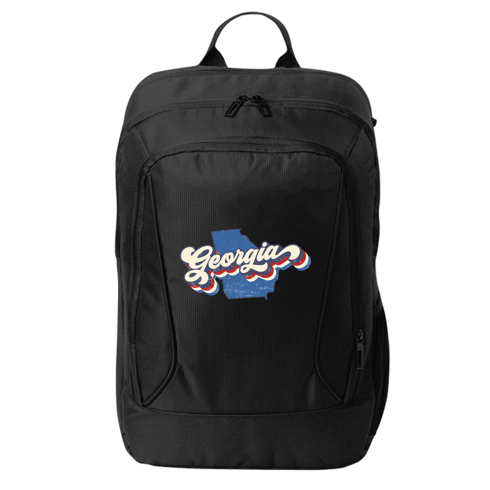 State Of Georgia Retro Logo City Backpack