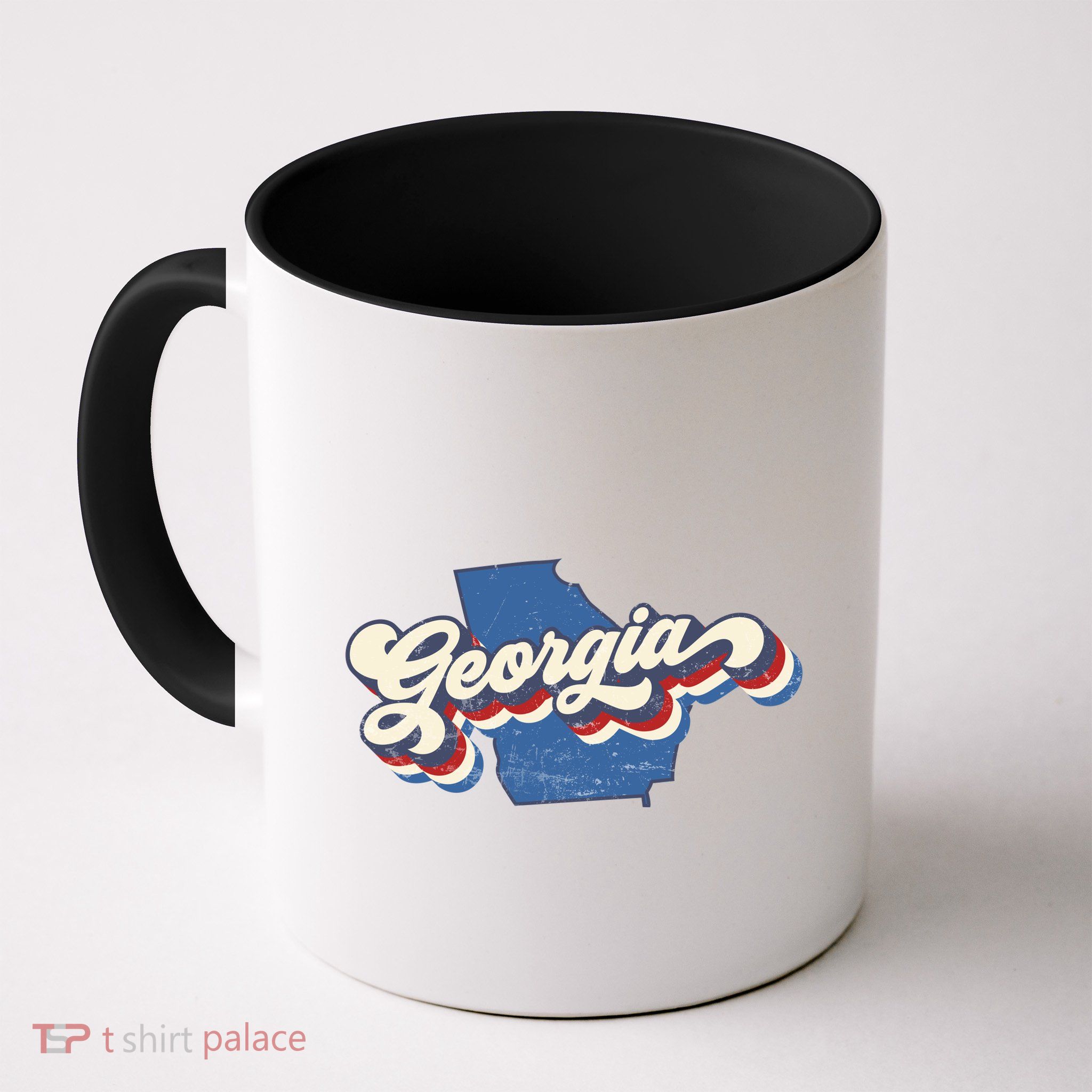 State Of Georgia Retro Logo Coffee Mug
