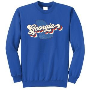 State Of Georgia Retro Logo Sweatshirt