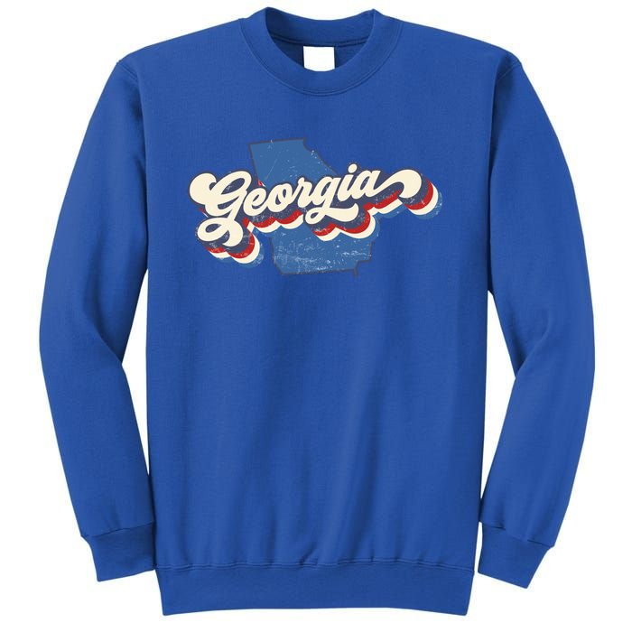 State Of Georgia Retro Logo Sweatshirt