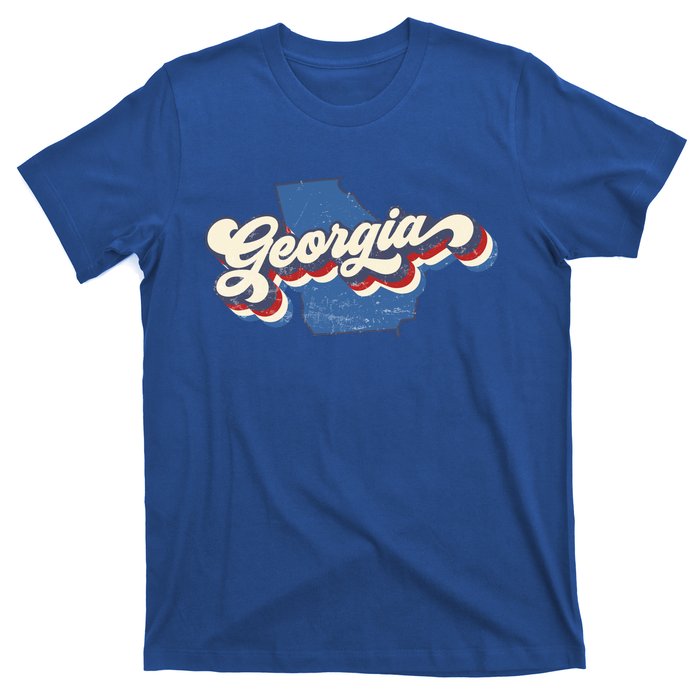 State Of Georgia Retro Logo T-Shirt