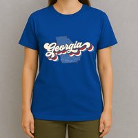 State Of Georgia Retro Logo T-Shirt