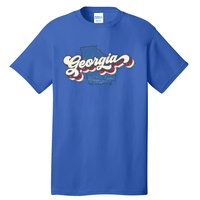 State Of Georgia Retro Logo Tall T-Shirt