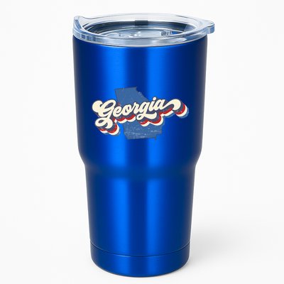 State Of Georgia Retro Logo Tumbler