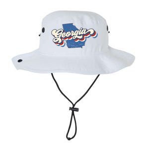 State Of Georgia Retro Logo Legacy Cool Fit Booney Bucket Hat