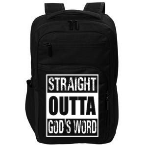 Straight Outta Gods Word Impact Tech Backpack