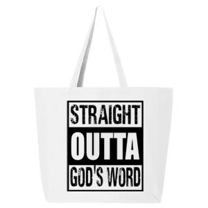 Straight Outta Gods Word 25L Jumbo Tote