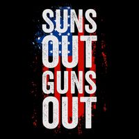 Suns Out Guns Out Tank Top Men Women 4th Of July USA Flag Backpack