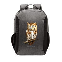 Screech Owl Graphic Birder Wildlife Bird Watching Vector Backpack