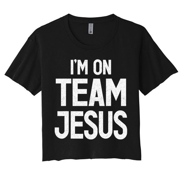 Straight Outta Gods Word John 3 16 Jesus Christian Lord Women's Crop Top Tee