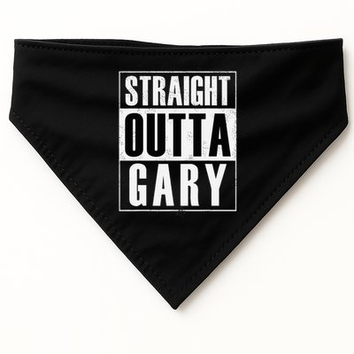 Straight Outta Gary Indiana And In Funny USA-Made Doggie Bandana