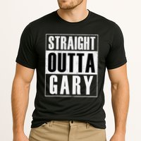 Straight Outta Gary Indiana And In Funny Cooling Performance Crew T-Shirt
