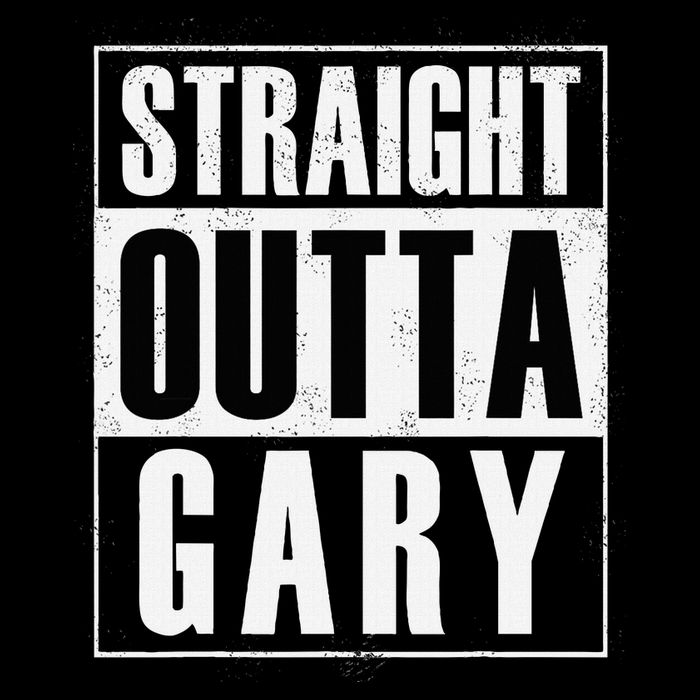 Straight Outta Gary Indiana And In Funny City Backpack