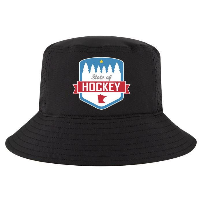 State Of Hockey Minnesota Cool Comfort Performance Bucket Hat