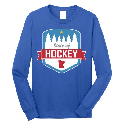 State Of Hockey Minnesota Long Sleeve Shirt