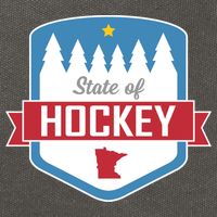 State Of Hockey Minnesota Cotton Canvas Backpack