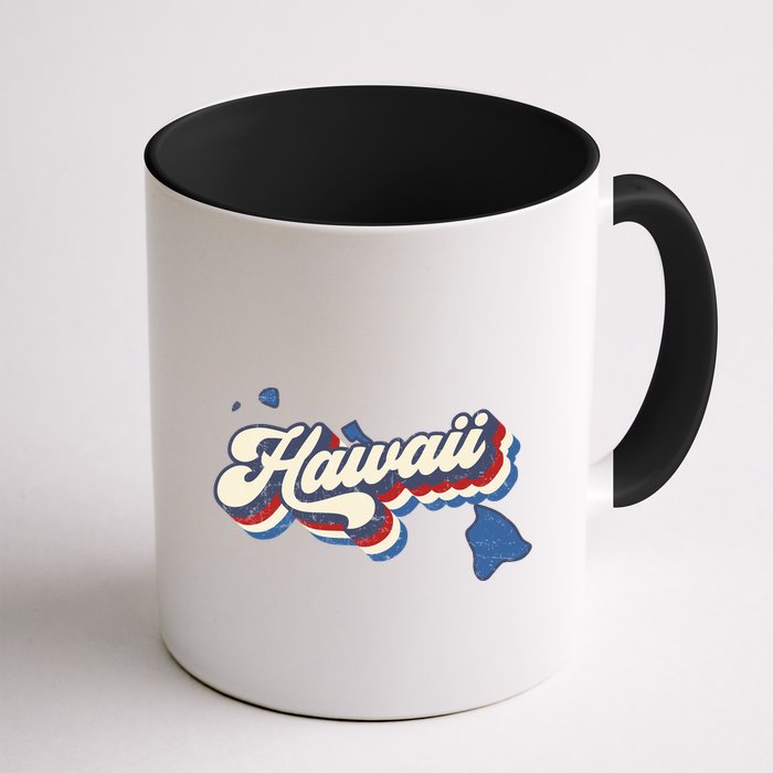 State Of Hawaii Retro Logo Mug
