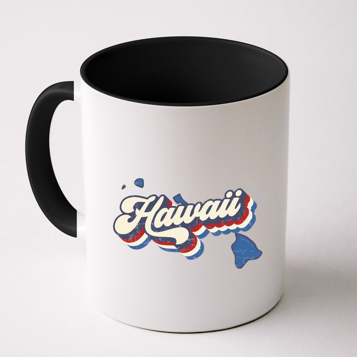 State Of Hawaii Retro Logo Mug