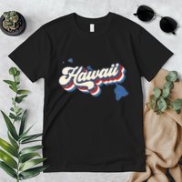 State Of Hawaii Retro Logo Premium T-Shirt