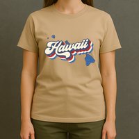 State Of Hawaii Retro Logo T-Shirt