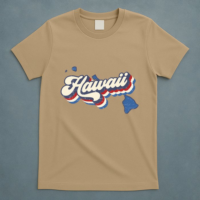 State Of Hawaii Retro Logo T-Shirt
