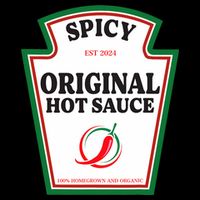 Spicy Original Hot Sauce Condiment Costume Party Matching Cooling Performance Crew T-Shirt