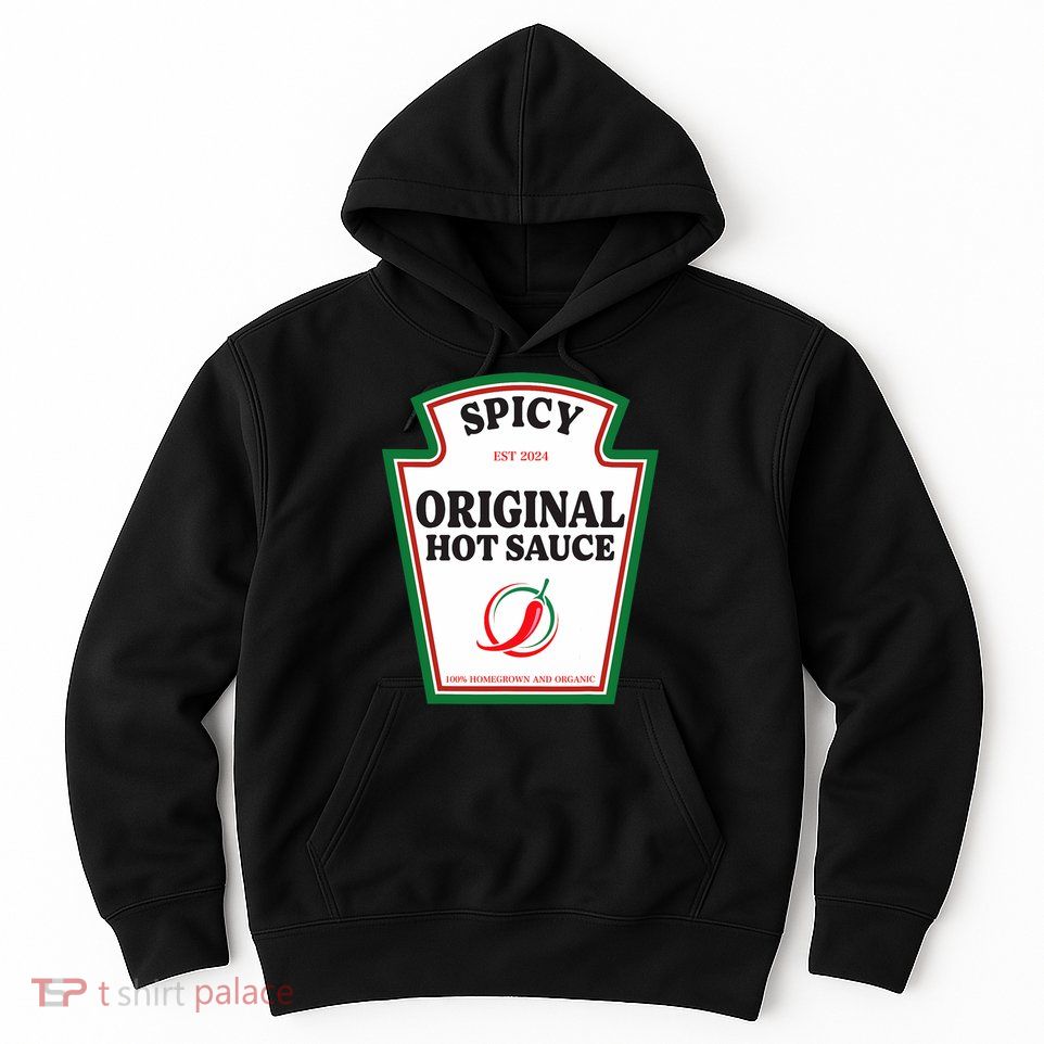 Spicy Original Hot Sauce Condiment Costume Party Matching Hoodie