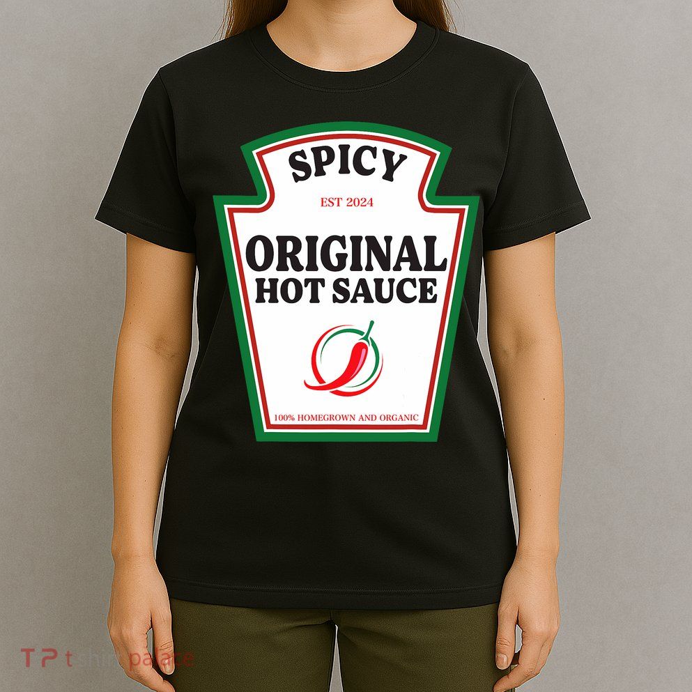 Spicy Original Hot Sauce Condiment Costume Party Matching T-Shirt