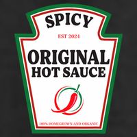 Spicy Original Hot Sauce Condiment Costume Party Matching Adult Drive Performance Visor