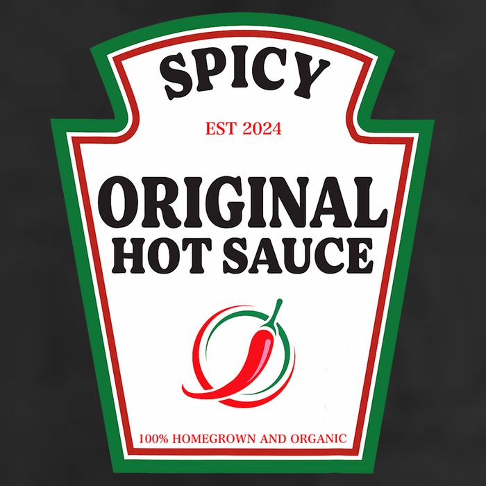 Spicy Original Hot Sauce Condiment Costume Party Matching Adult Drive Performance Visor