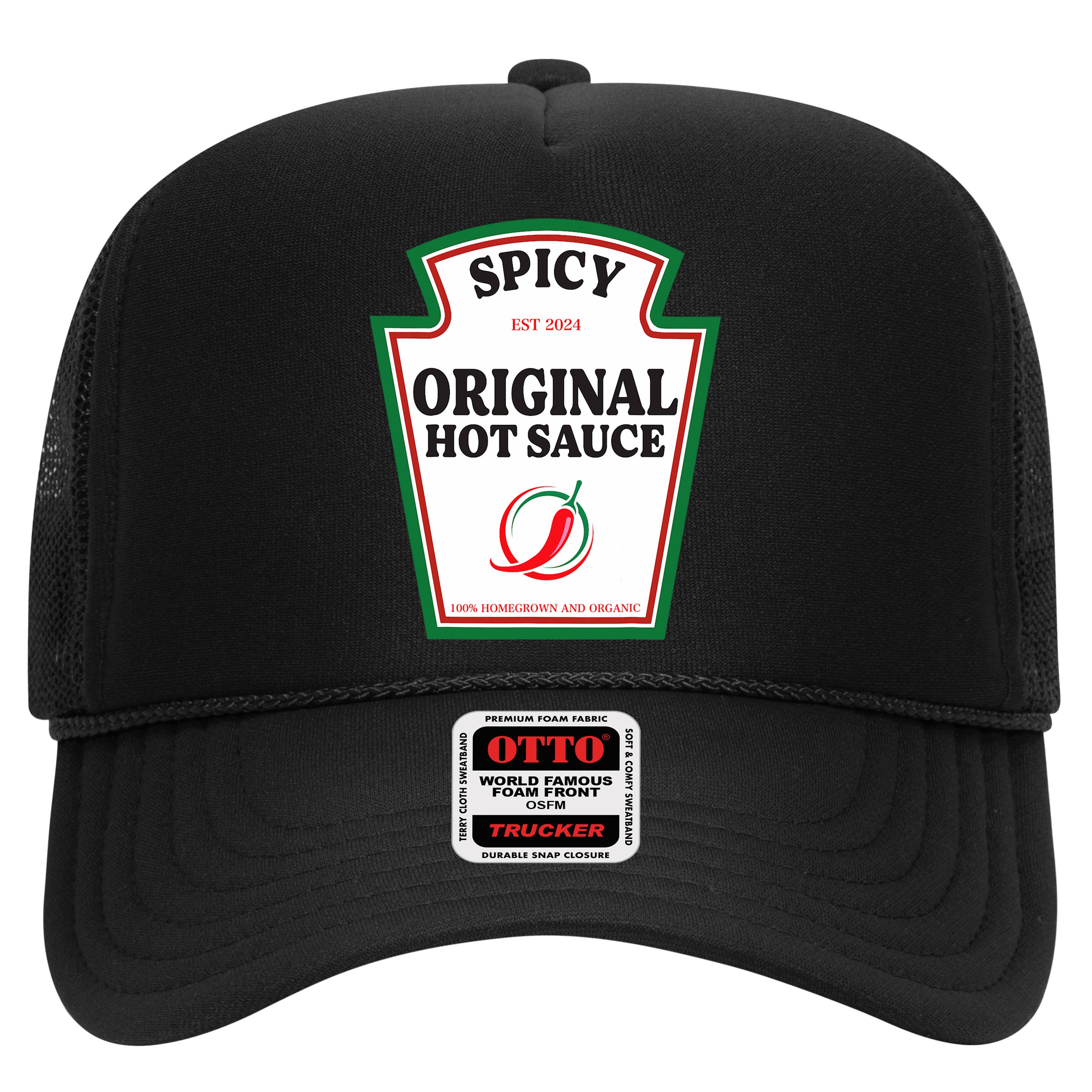Spicy Original Hot Sauce Condiment Costume Party Matching Hat