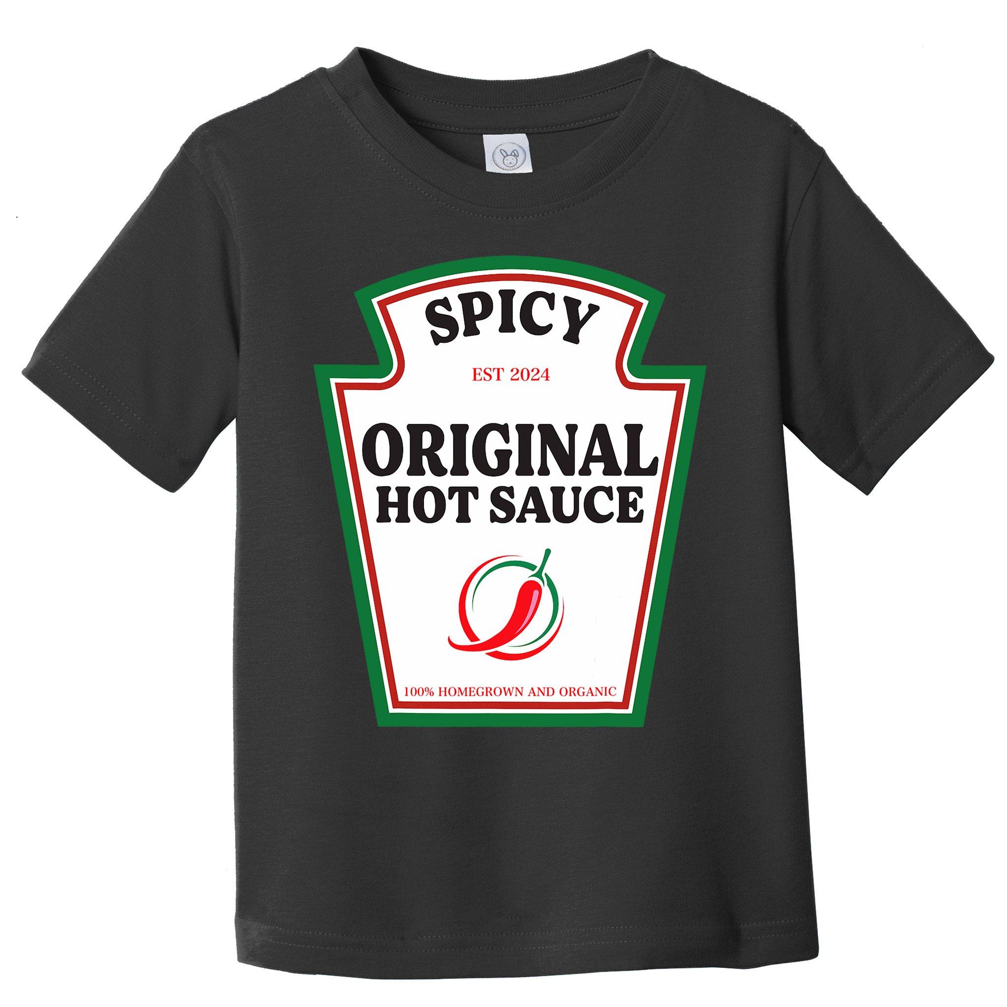 Spicy Original Hot Sauce Condiment Costume Party Matching Toddler T-Shirt
