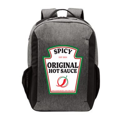 Spicy Original Hot Sauce Condiment Costume Party Matching Vector Backpack