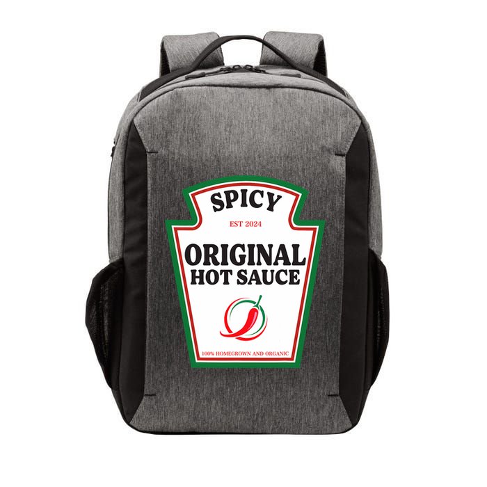 Spicy Original Hot Sauce Condiment Costume Party Matching Vector Backpack