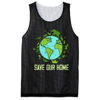 Save Our Home Animals Wildlife Conservation Earth Day 2024 Mesh Reversible Basketball Jersey Tank