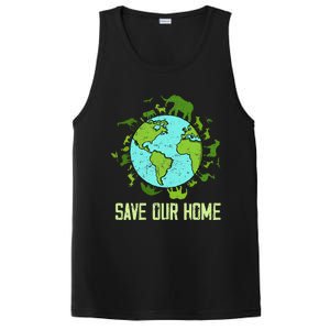 Save Our Home Animals Wildlife Conservation Earth Day 2024 PosiCharge Competitor Tank