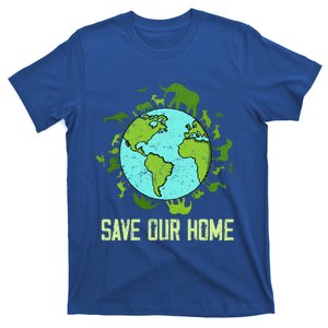 Save Our Home Animals Wildlife Earth Day 2024 T-Shirt