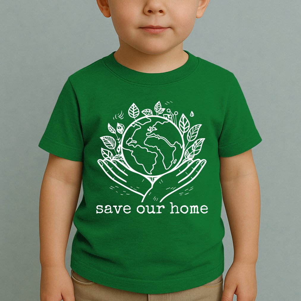 Save Our Home Earth Day Toddler T-Shirt