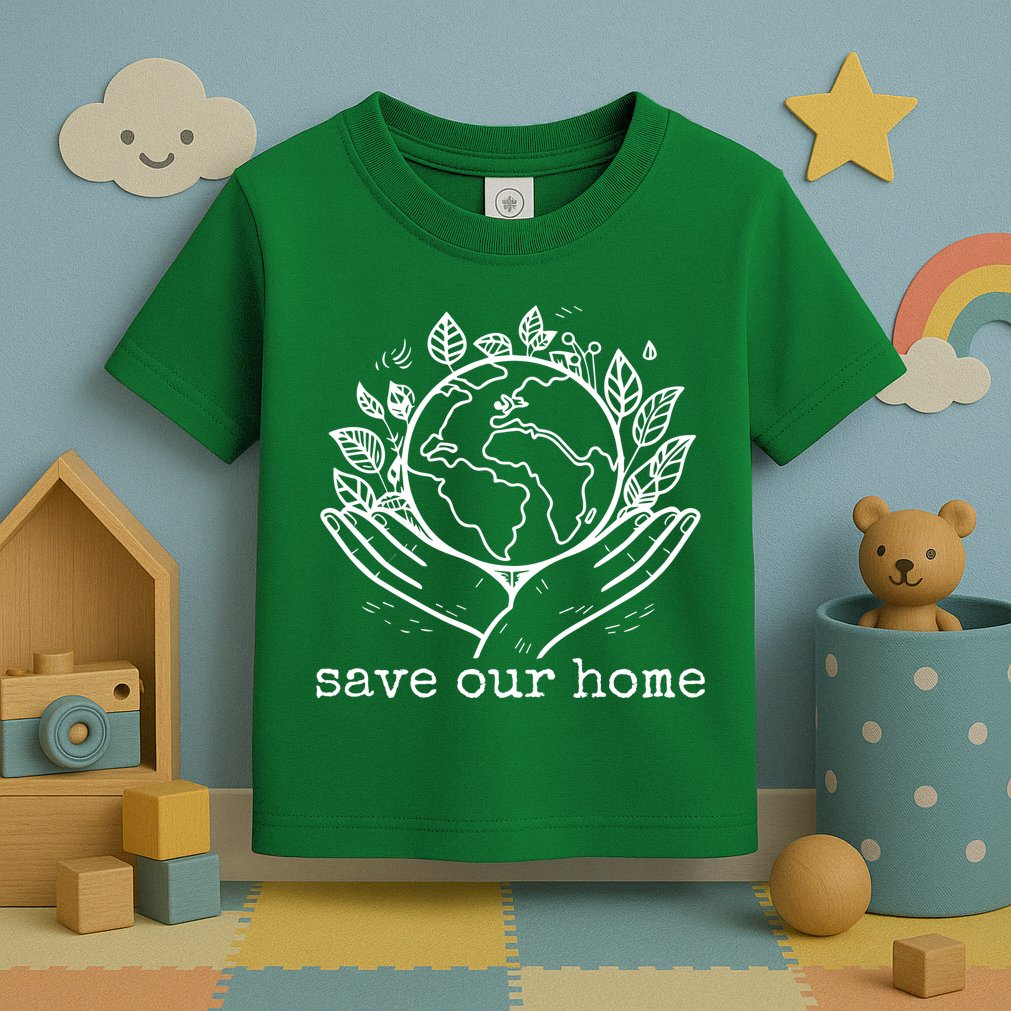 Save Our Home Earth Day Toddler T-Shirt