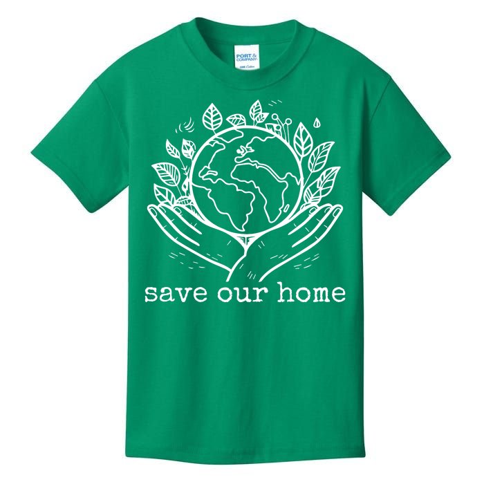 Save Our Home Earth Day Kids T-Shirt