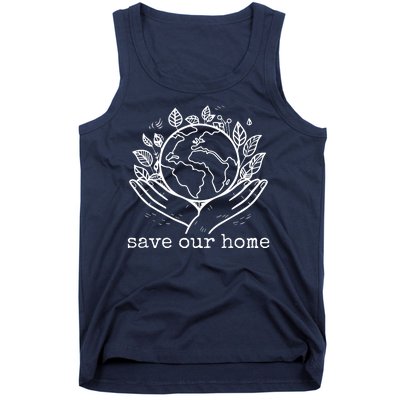 Save Our Home Earth Day Tank Top