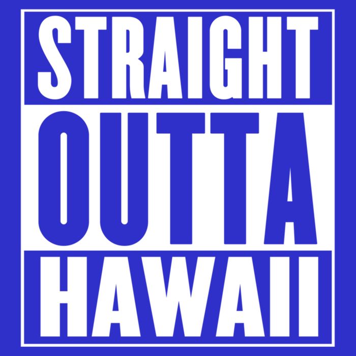 Straight Outta Hawaii Gift Cute Gift Button