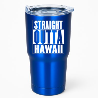 Straight Outta Hawaii Gift Cute Gift Tumbler