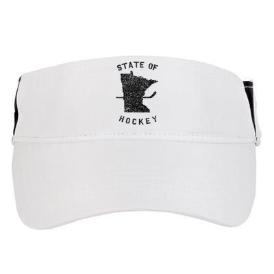 State Of Hockey Minnesota Adult Drive Performance Visor