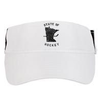 State Of Hockey Minnesota Adult Drive Performance Visor