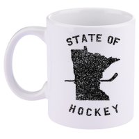 State Of Hockey Minnesota 11oz C Handle Ceramic Mug