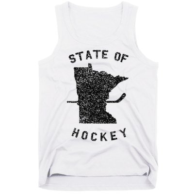 State Of Hockey Minnesota Tank Top